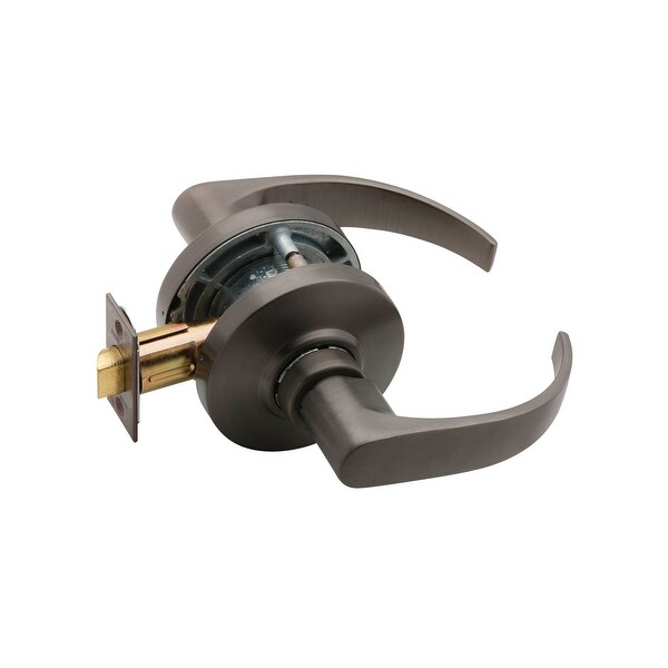 Shop Schlage Al10s Nep Neptune Passage Door Lever Set For Closet Doors And Hallways Overstock 16080717