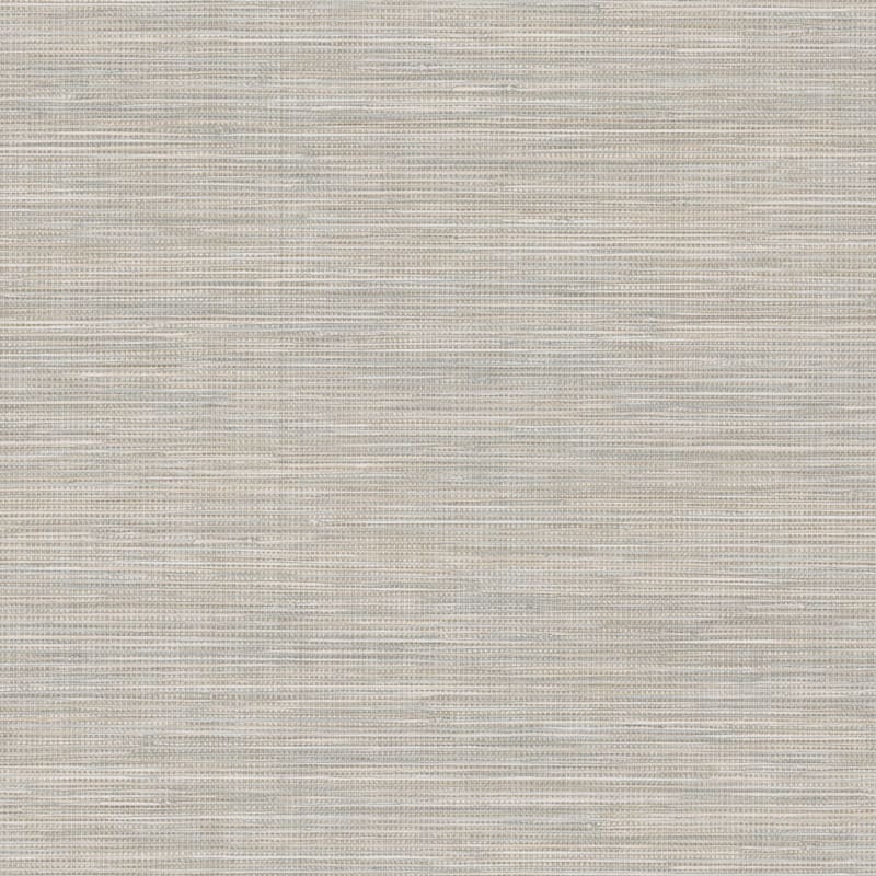 Winn Light Grey Faux Grasscloth Wallpaper
