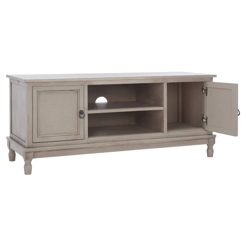 SAFAVIEH Haines 2 Door 1 Shelf Media Stand - 47" W x 16" D x 20" H