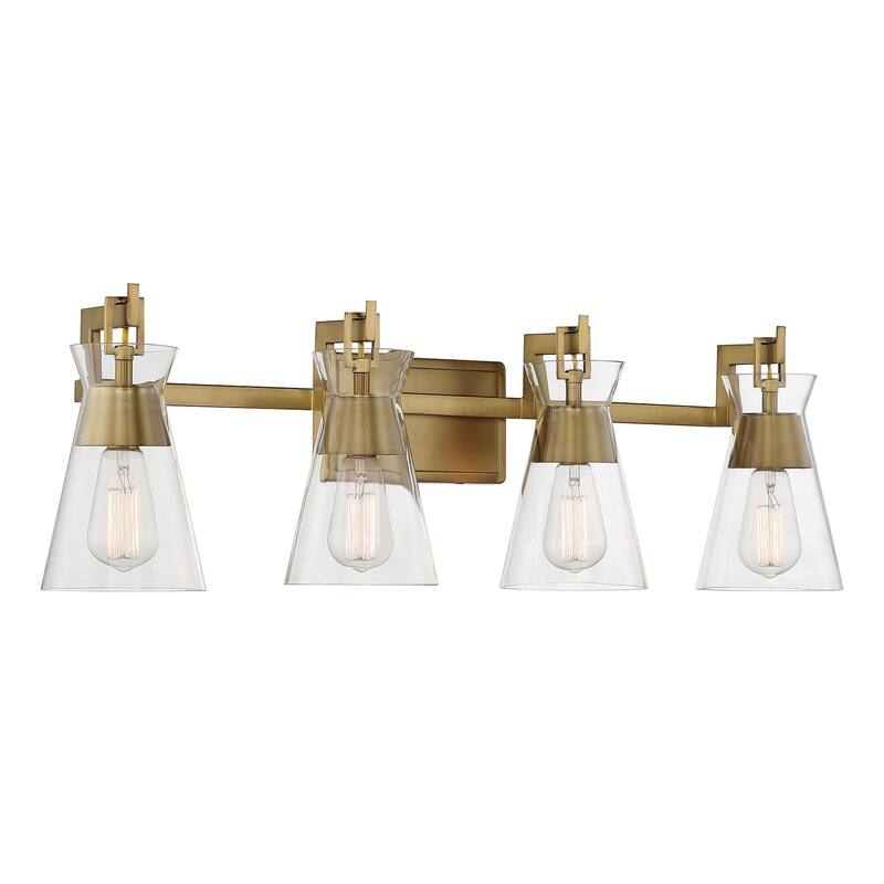Savoy House 8-1830-4 Lakewood 4 Light 32" Wide Bathroom Vanity Light