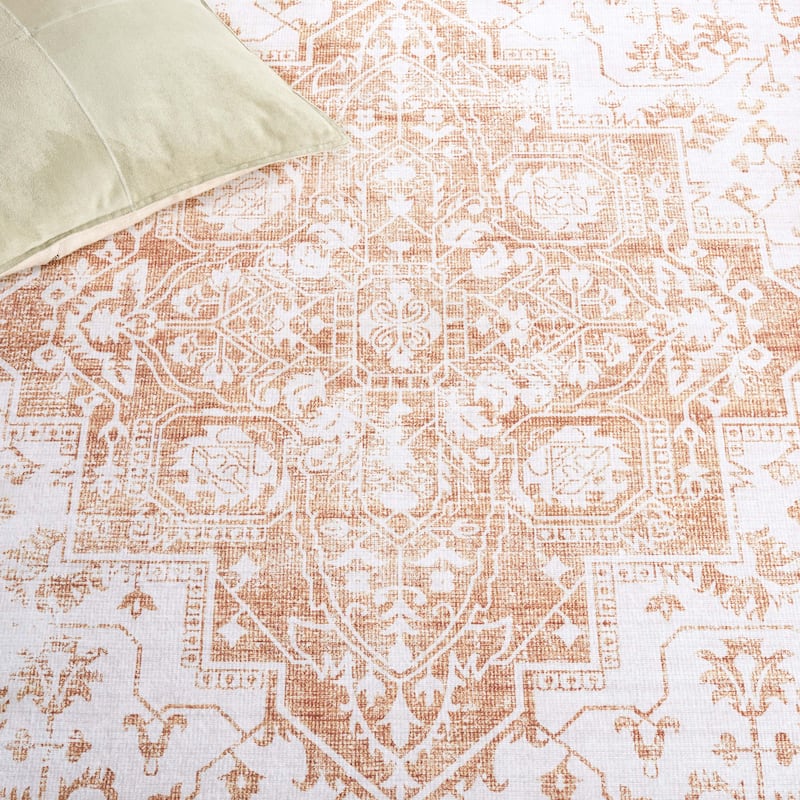 SAFAVIEH Arizona Dariya Machine Washable Slip Resistant Vintage Oriental