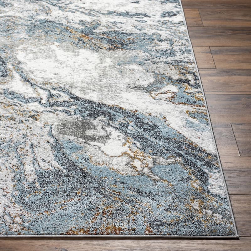 Livabliss San Francisco Minimalist Abstract Area Rug