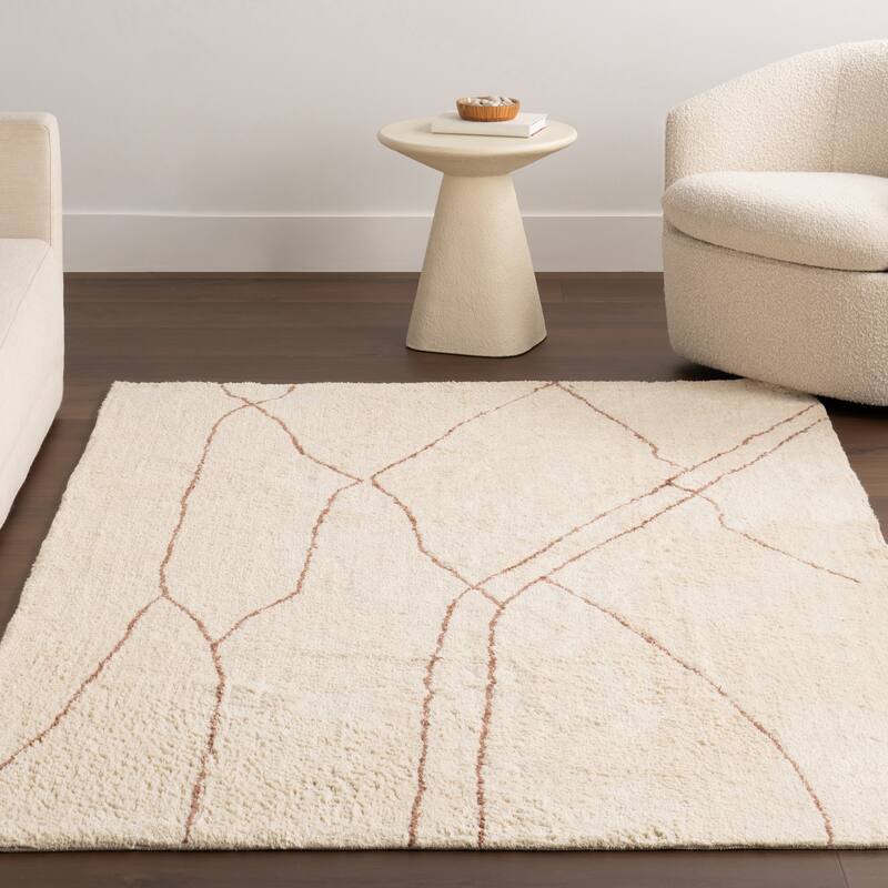 Nuloom Deepika Contemporary Abstract Cotton Area Rug