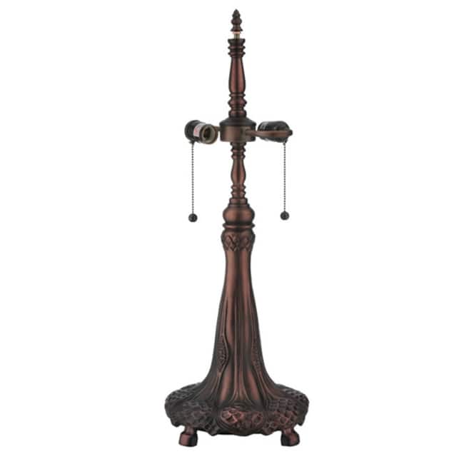 Meyda Tiffany 16259 Golden Lily 26" Tall Lamp Base