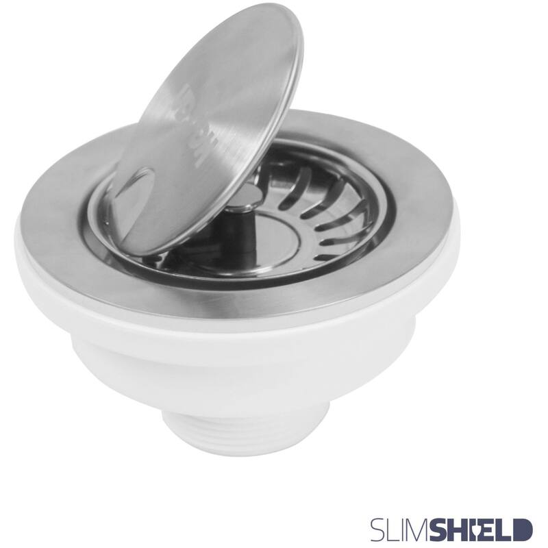 Karran USA L-2 3-1/2" Basket Strainer - Stainless Steel