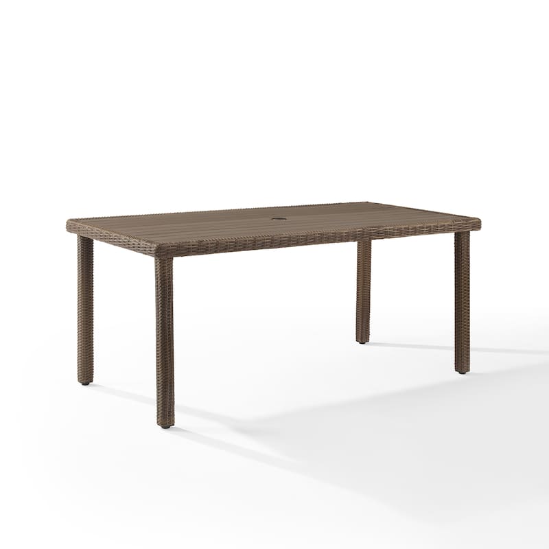 Crosley Bradenton Outdoor Wicker Dining Table