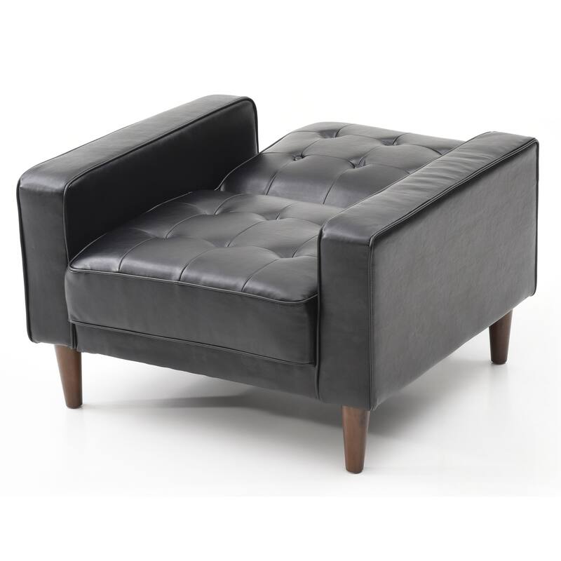 Andrews Faux Leather Chair Bed