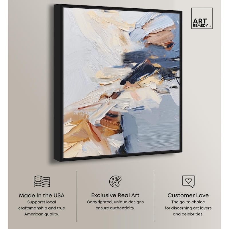 A Symphony in White II Canvas by Art Remedy