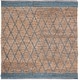 preview thumbnail 42 of 93, SAFAVIEH Handmade Natural Fiber Bethia Casual Jute Trellis Rug 6' Square - Natural/Navy - Square