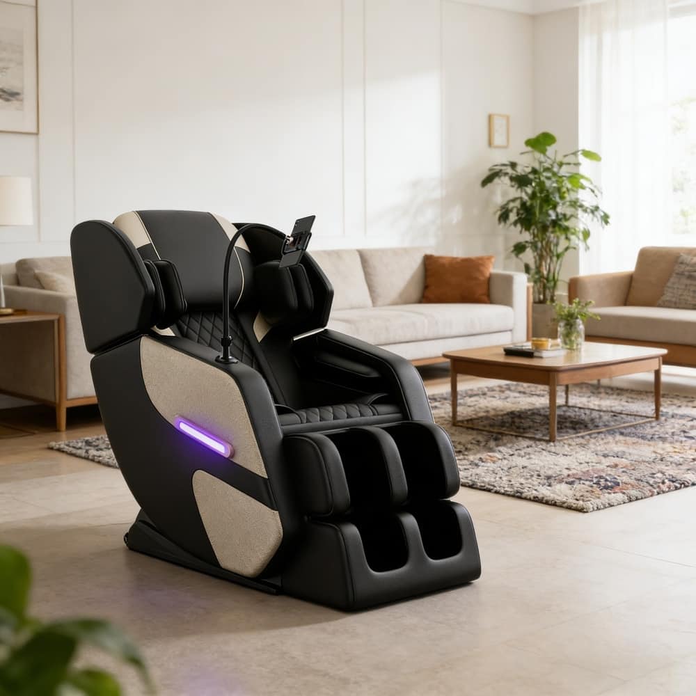 GDFStudio - Enid Massage Chair Recliner with Zero Gravity & Full Body Air Pressure
