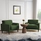preview thumbnail 2 of 51, Modern Upholstered Corduroy Accent Chair With Arms Pillows