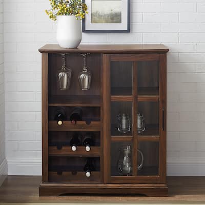 Middlebrook 36-inch Sliding Glass Door Bar Cabinet