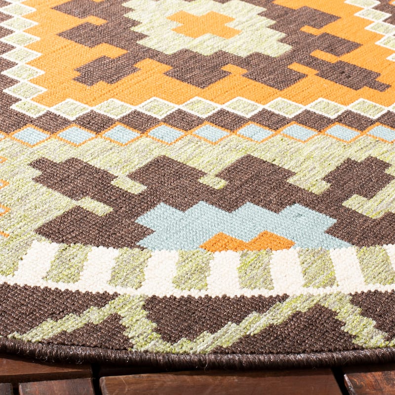 SAFAVIEH Veranda Vitaline Indoor/ Outdoor Waterproof Patio Backyard Rug