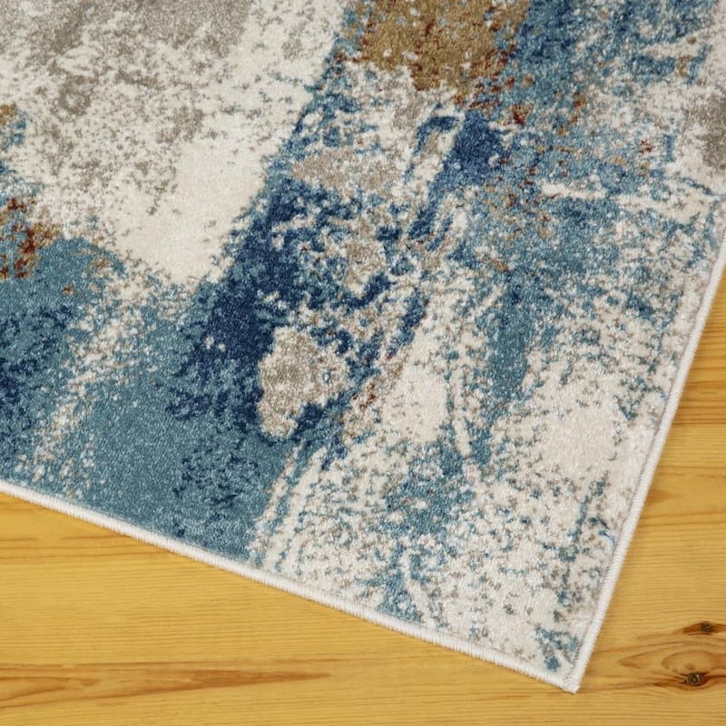 Luxe Weavers Modern Abstract Area Rug, Stain-Resistant Carpet - 5' x 7'