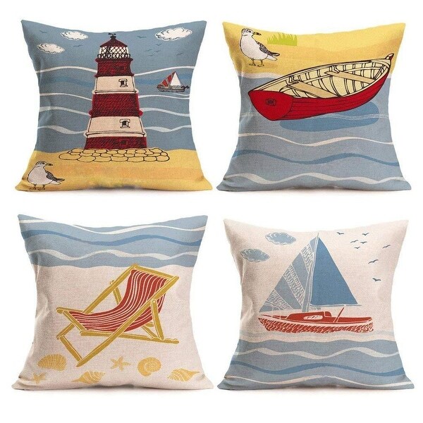 coastal pillow cases