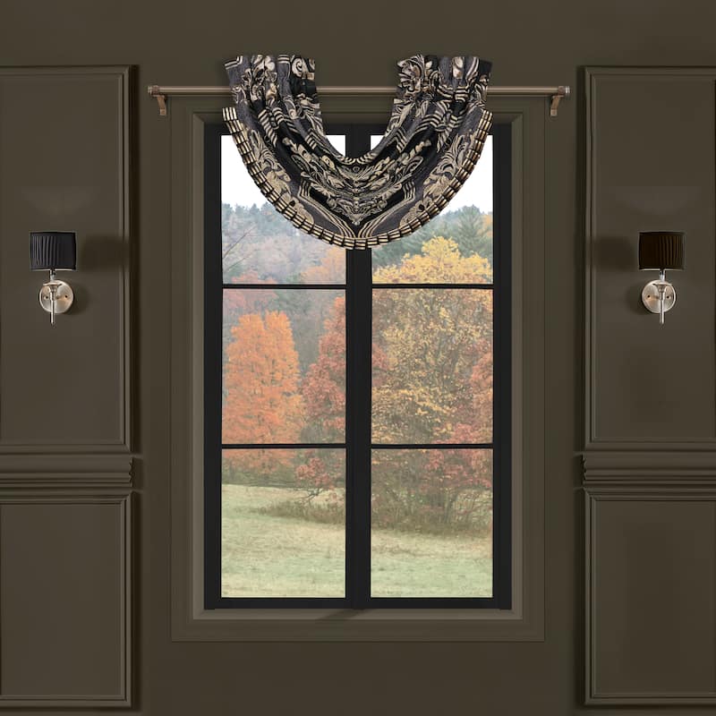 J. Queen New York Savoy Window Waterfall Valance