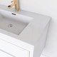 preview thumbnail 139 of 191, Wood Wall-Mounted Bathroom Vanity with Sink and Soft Close Drawers