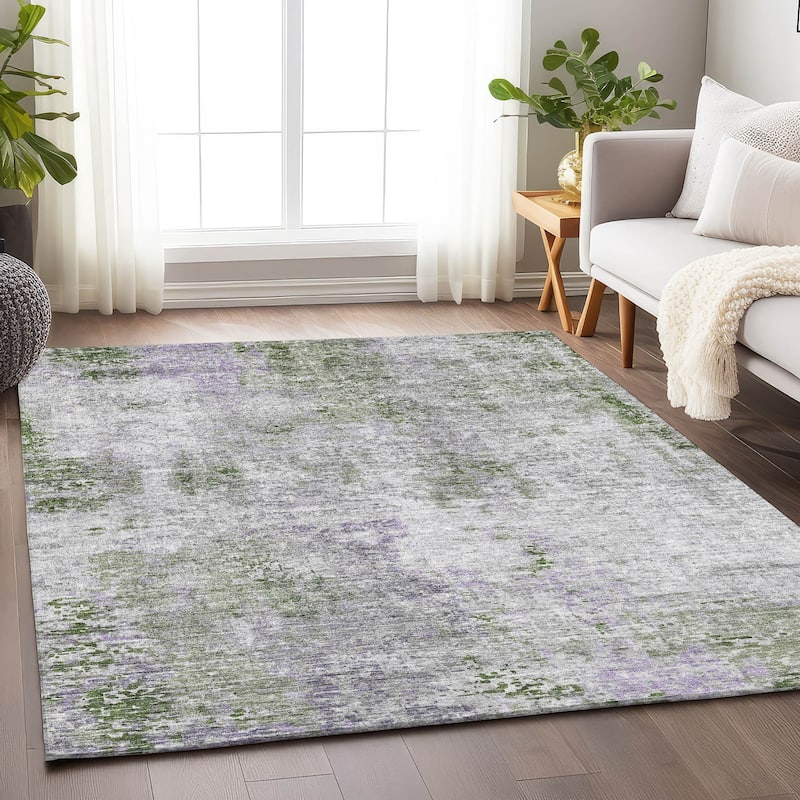Premium Washable Super Soft Abstract Kylo Mayfield Rug