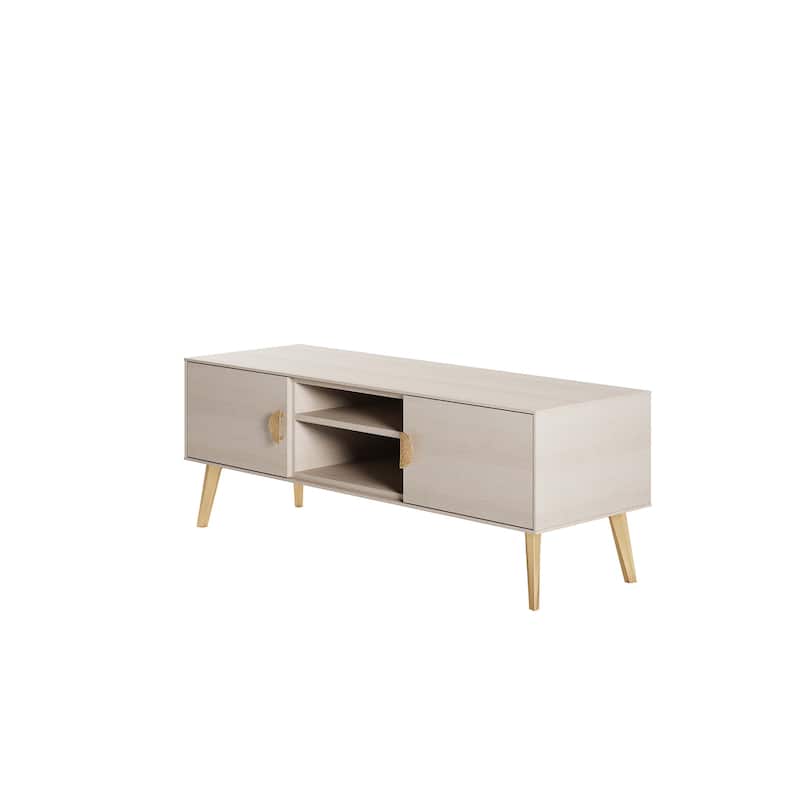 Manhattan Comfort Haley 55.10" Mid-Century Modern TV Stand