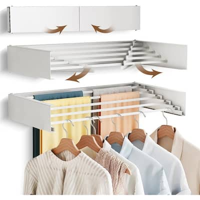 Collapsible Wall Drying Rack - 28" for Laundry