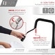preview thumbnail 33 of 39, STYLISH Kitchen Sink Faucet Single Handle Pull Down Dual Mode Lead Free - Faucet Height: 17" | Spout Height: 9 1/2"