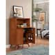 Alpine Furniture Flynn Large Wood Bar Cabinet in Acorn Brown