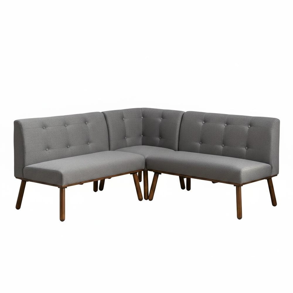 Simple Living 3-piece Playmate Nook Banquette Set