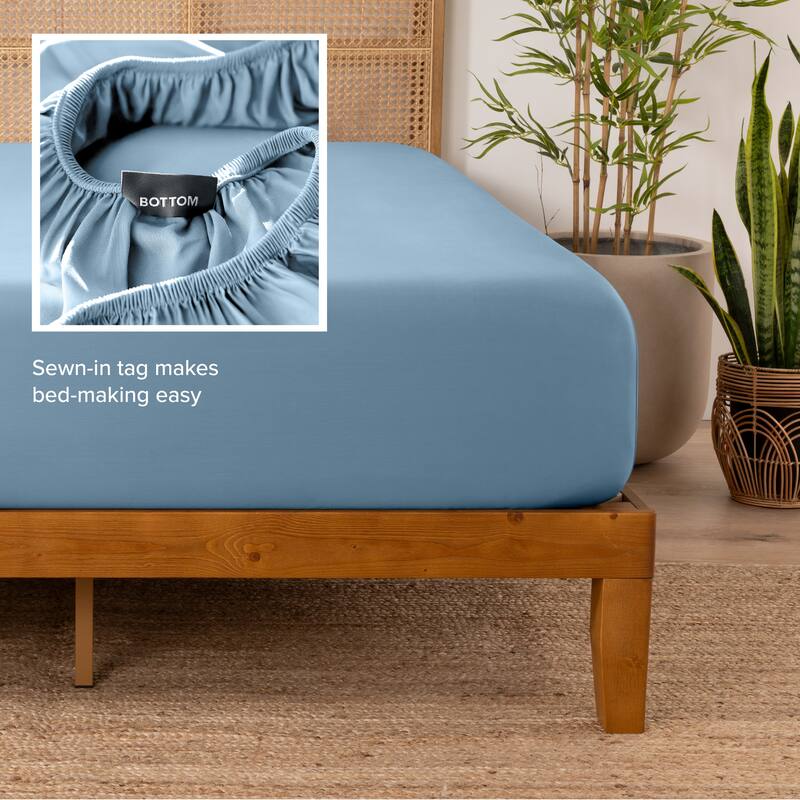 Bare Home Rayon from Bamboo Fitted Sheet