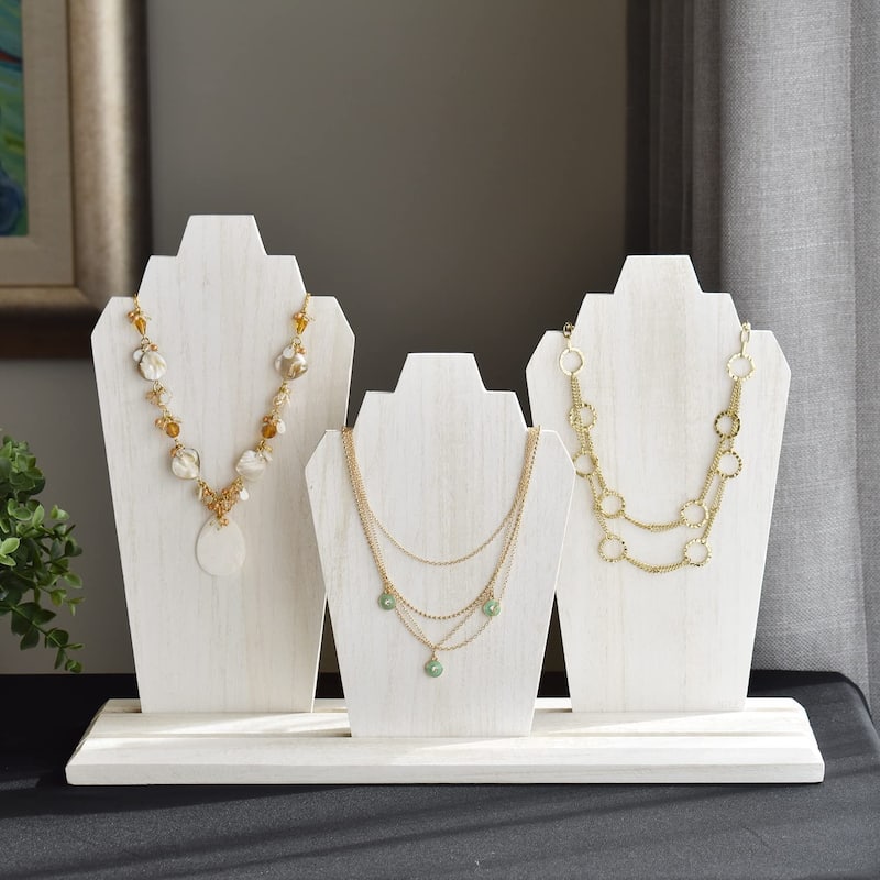 Wooden Multiple Jewelry Display Stand