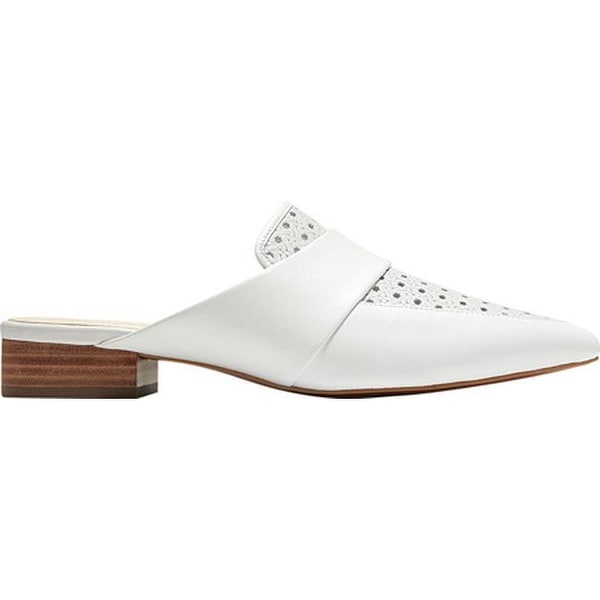 cole haan white mules