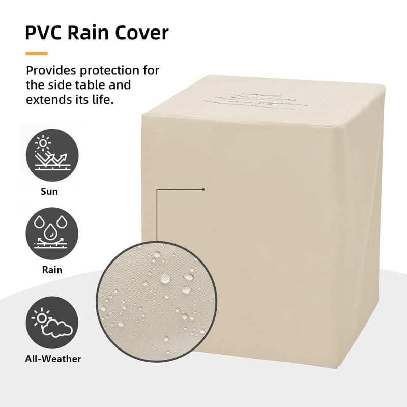 Patio Watcher 16"x 16" Outdoor Patio Terrazzo Propane Tank Cover Table for Hiding Gas tank