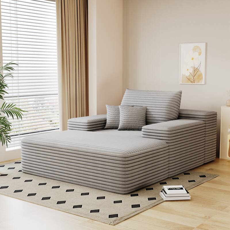 Nebula Oversized Upholstered Sofa Bed, Upholstered Sleeper Cloud Sofas Couches for Cozy Reading and Relaxation
