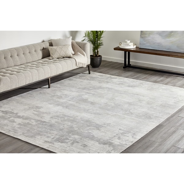 Shop Luna Contemporary Handmade Indoor Area Rug Bone Overstock 25857121