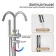 preview thumbnail 4 of 5, Standing Bathtub Faucet,High Flow,Handheld Shower,Mixer Swivel Spout