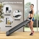 preview thumbnail 46 of 59, 2-in-1 Electric Motorized Health and Fitness Folding Treadmill with Dual Display and Bluetooth Speaker