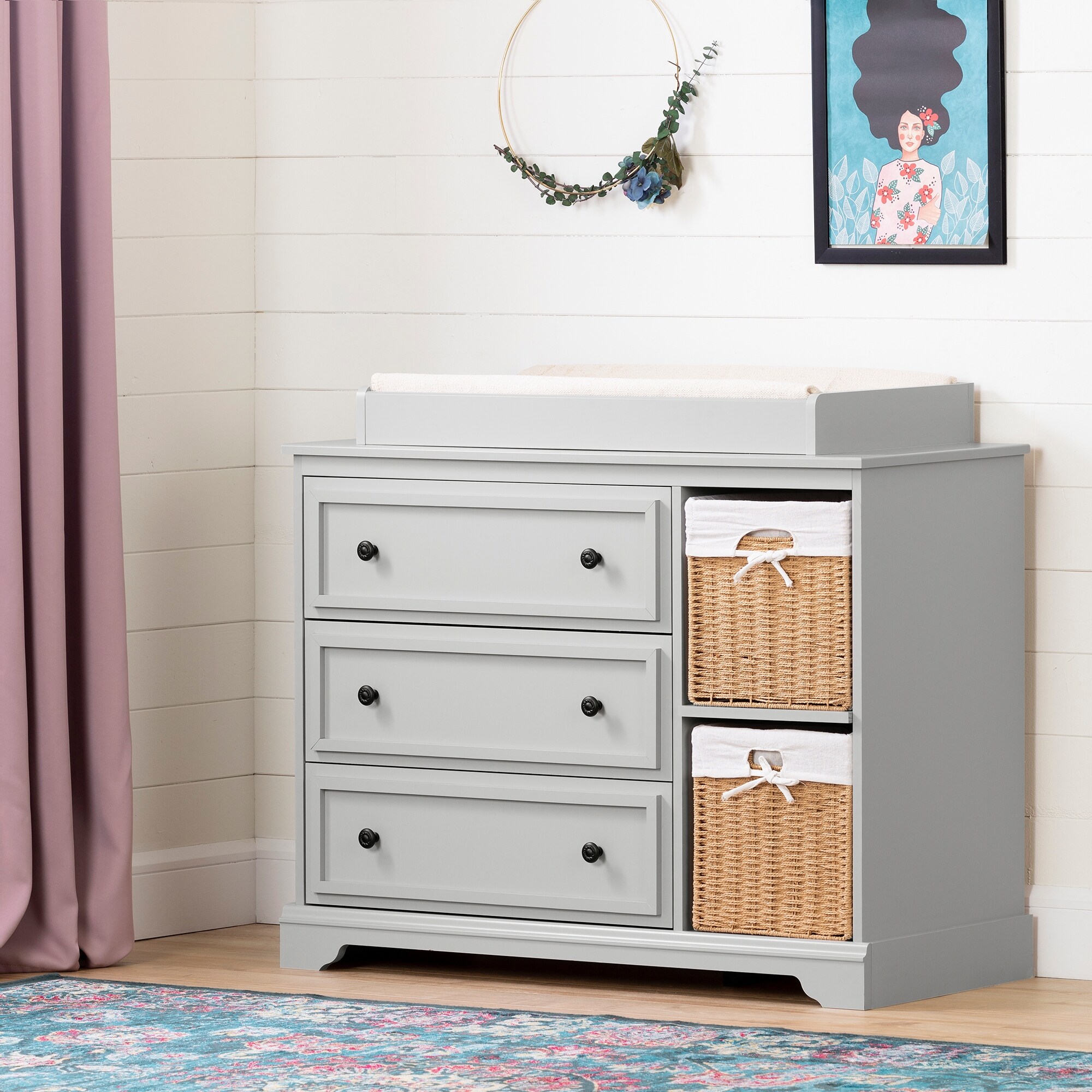 kanal changing table dresser