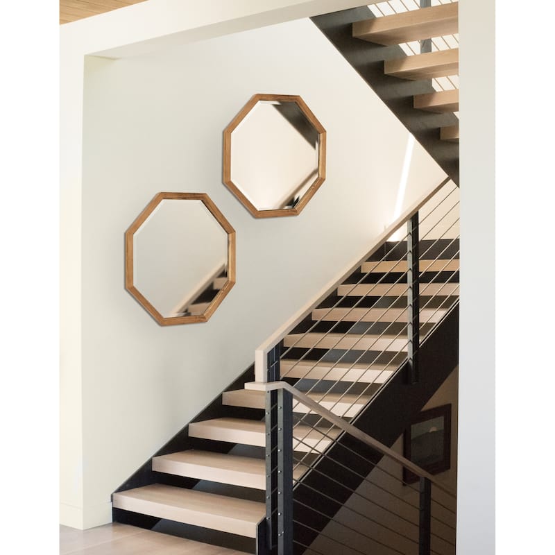 Kate and Laurel Hogan Framed Octagon Wall Mirror