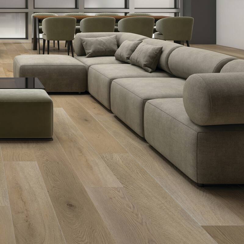 Daltile Asher Bend 9" x 71" Glue Down Luxury Vinyl Flooring (8 Pc per Carton) (35.36 Sq Ft per Carton) - N/A