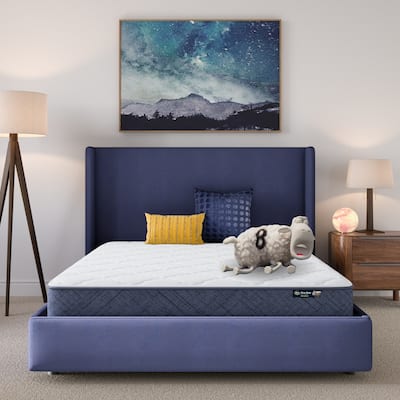 Serta Five Star Mattress Sleep to Go 8" Medium Mattress in a Box - Off-White