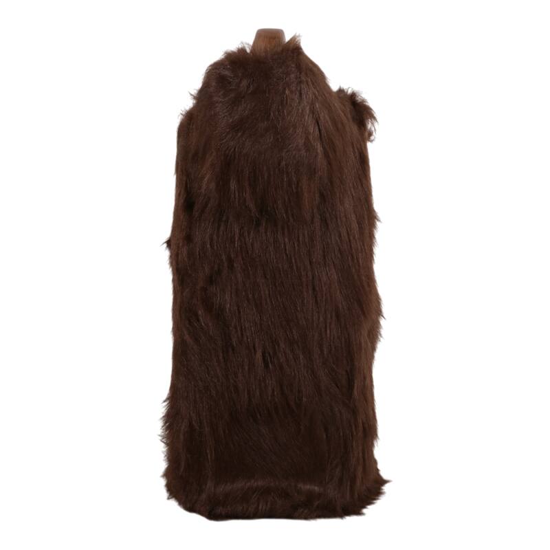 Fabric Wood Figurine with Casual Style and Decorative Wooden Accent