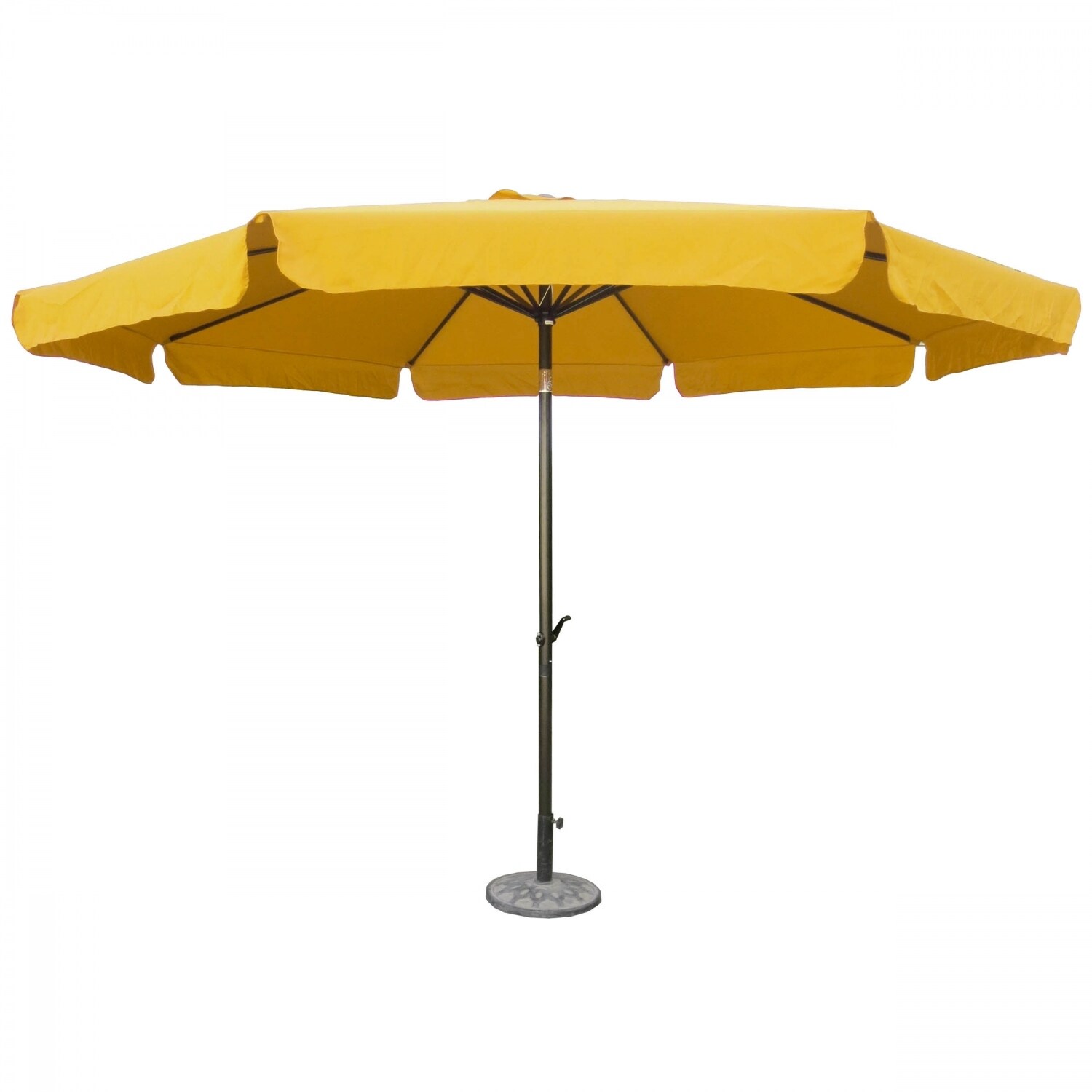 Shop Black Friday Deals On International Caravan St Kitts 11 5 Foot Patio Umbrella With Tilt Crank And Aluminum Frame Overstock 8300206