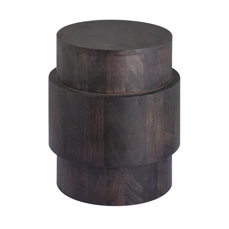 Elk Home Robbins Blackwash Wood 18 Inch Wide Accent Table