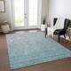 preview thumbnail 43 of 135, Machine Washable Indoor/ Outdoor Ombre Trellis Chantille Rug