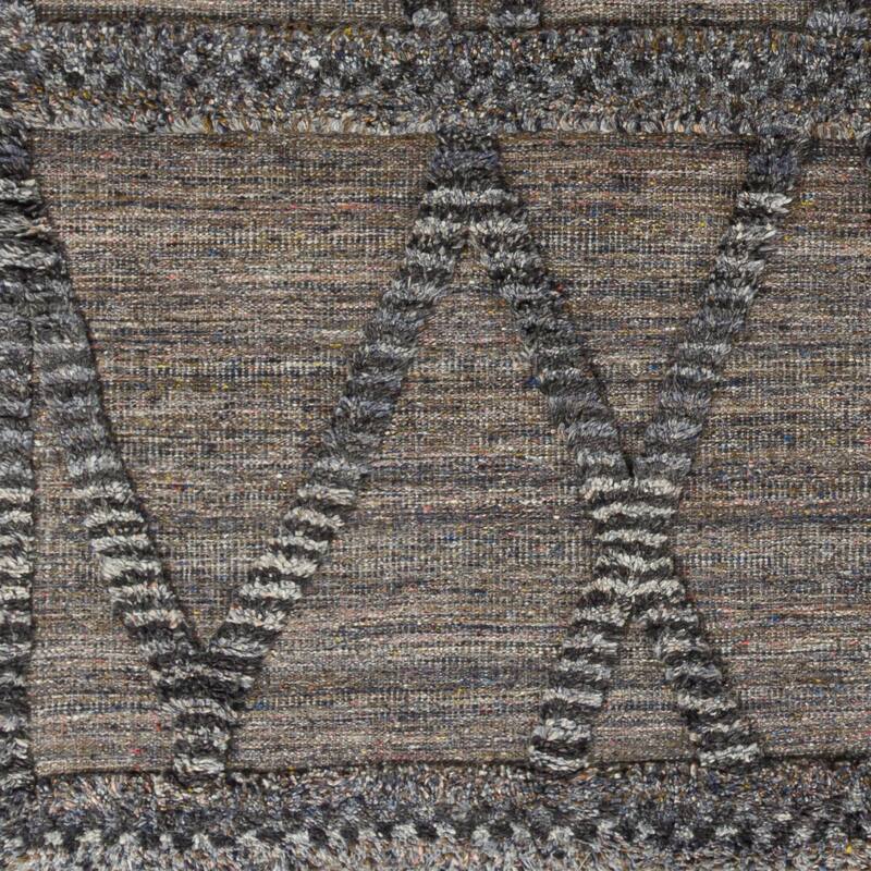 Shravya Handmade Bohemian Geometric Wool Area Rug