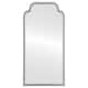 preview thumbnail 8 of 17, Mifflin Framed Full Length Mirror - Clover Cathedral - 23.4x47.4 Silver