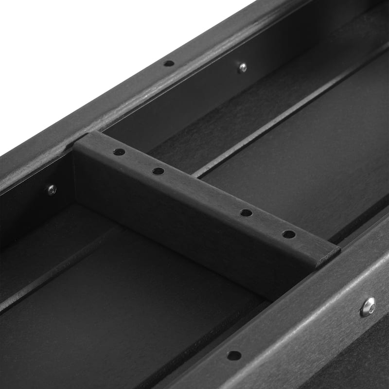 Laguna Hdpe All Weather Outdoor Patio 65" Bench