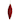 7.25" Red Pine Cone Glass Christmas Ornament