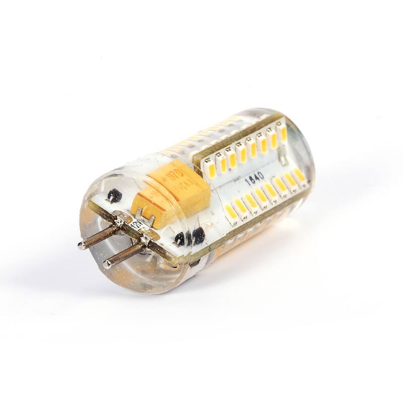 3.5W G4 LED Bulb IP67 Waterproof, 2700K Warm White, 12V AC/DC - Clear
