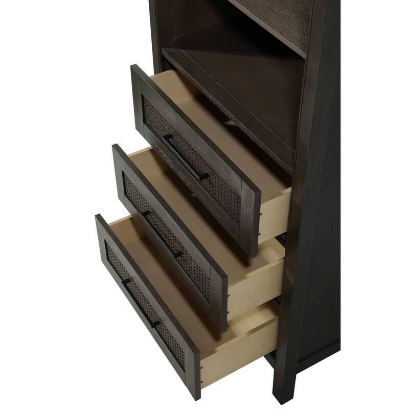 Winslow 16-28 Inch Open Shelving Bath Storage Cabinet