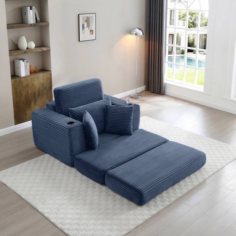 Chaise Lounge Chair for Reading, Living Room & Bedroom